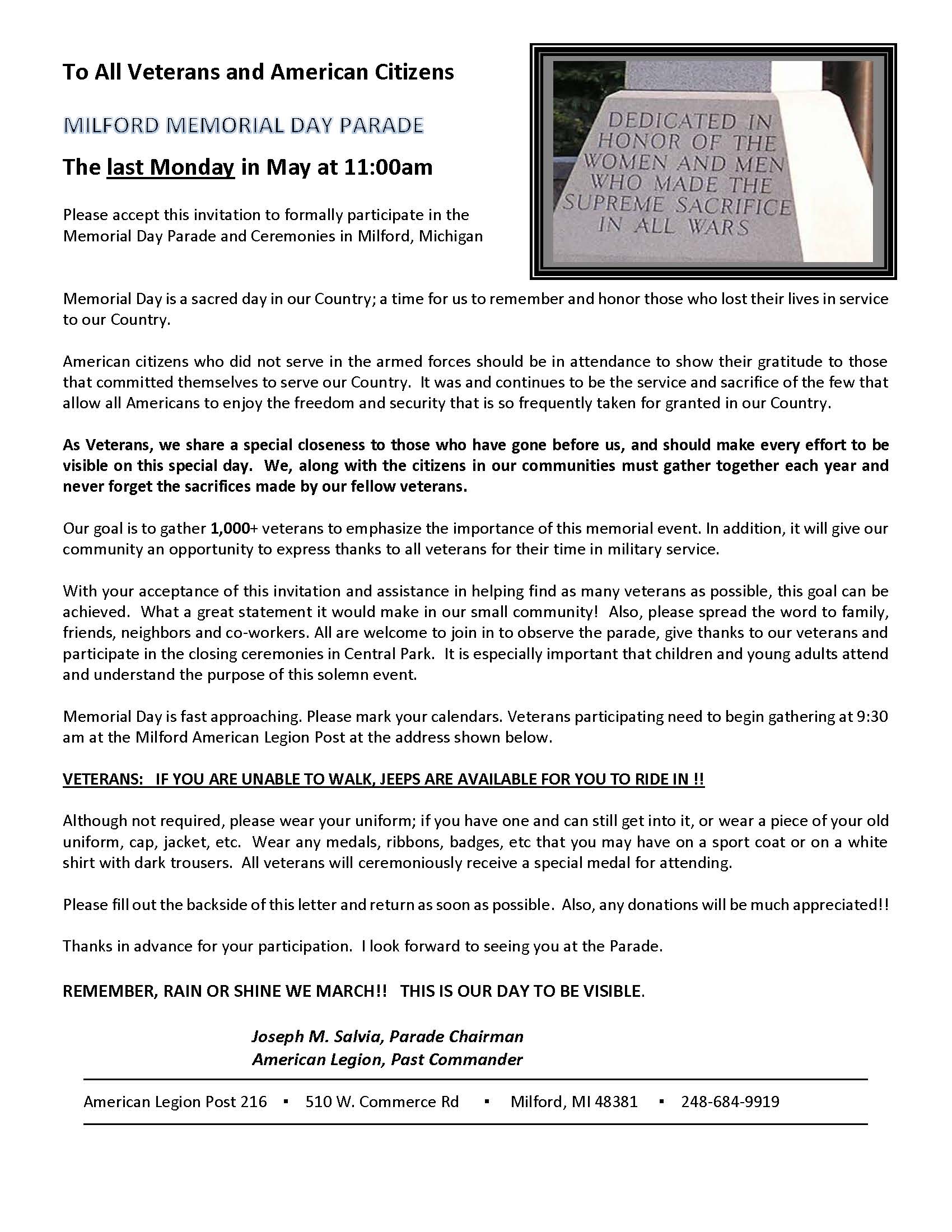 memorial day invitation page 1